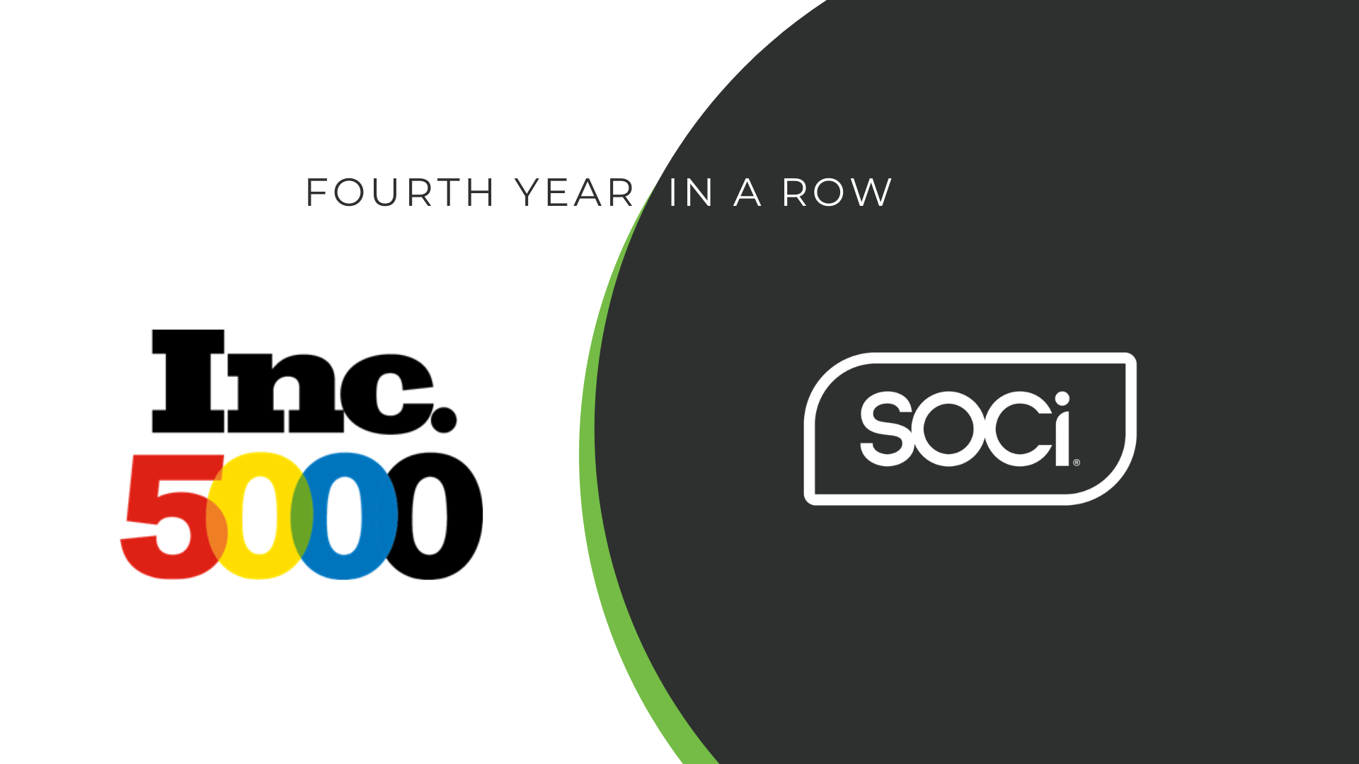 SOCi Secures Coveted Spot on Inc. 5000 Four Years in a Row