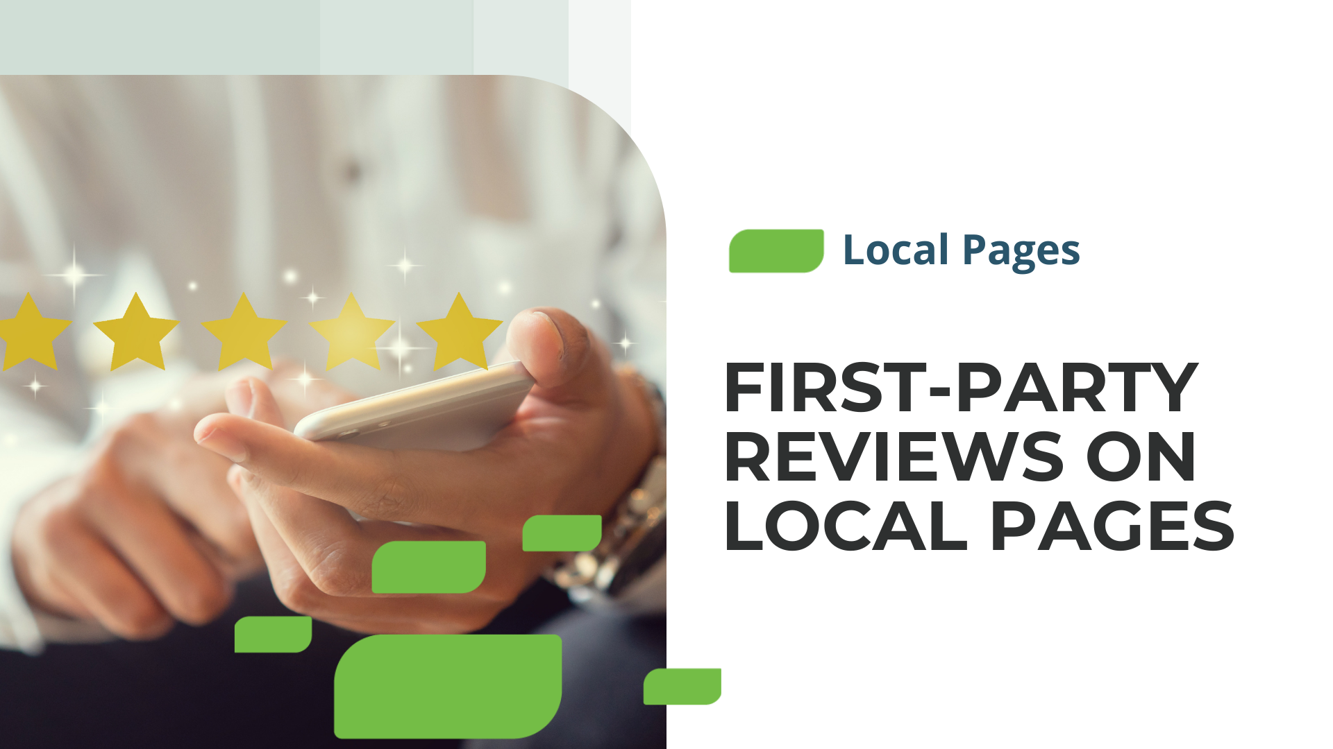 First-Party Reviews on Local Pages