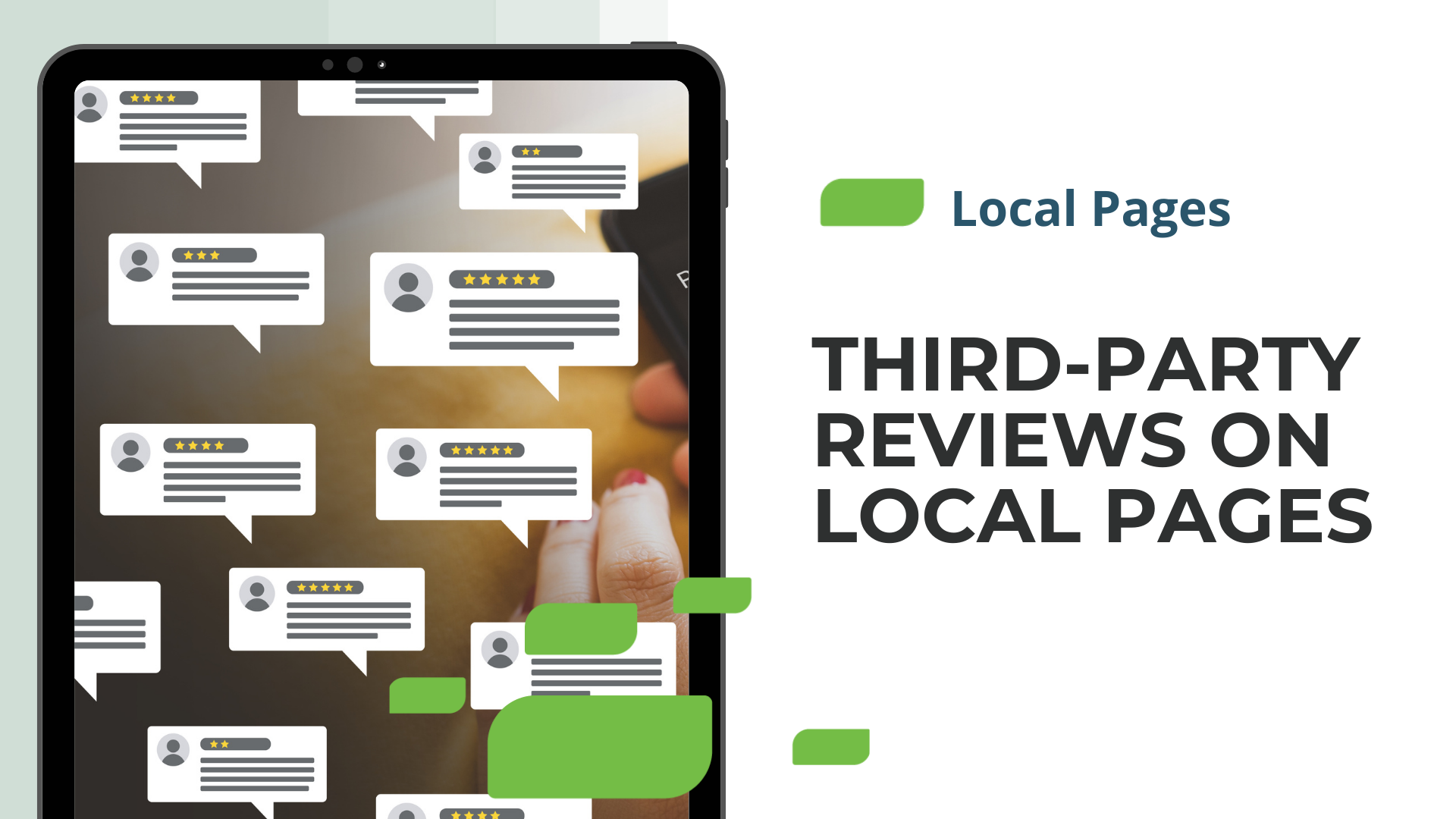 Third-Party Reviews on Local Pages