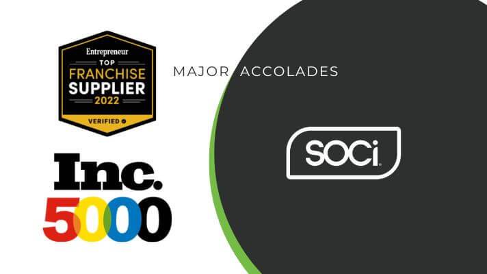 SOCi Recognized By Entrepreneur and Inc. For Fifth Consecutive Year