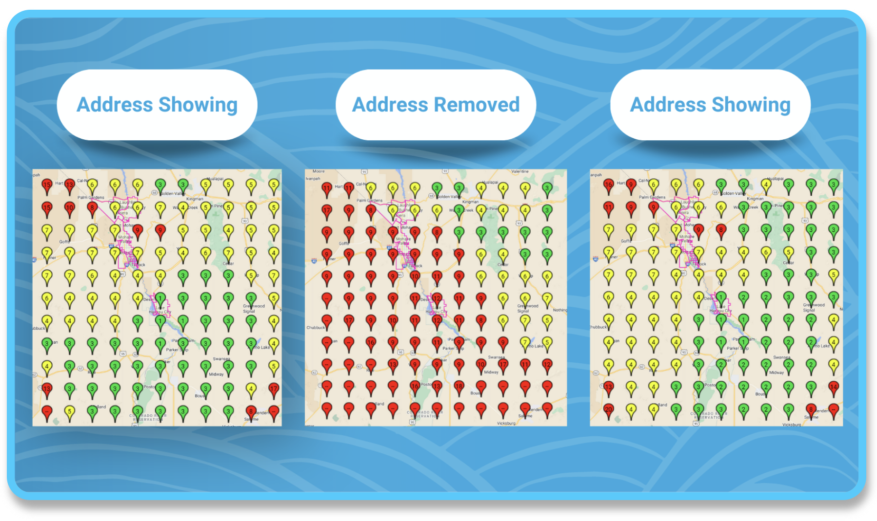 Google shutting down address domains