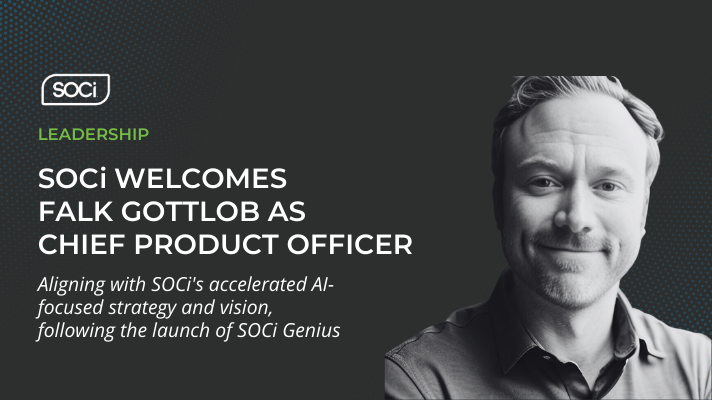 SOCi Welcomes Falk Gottlob as New Chief Product Officer