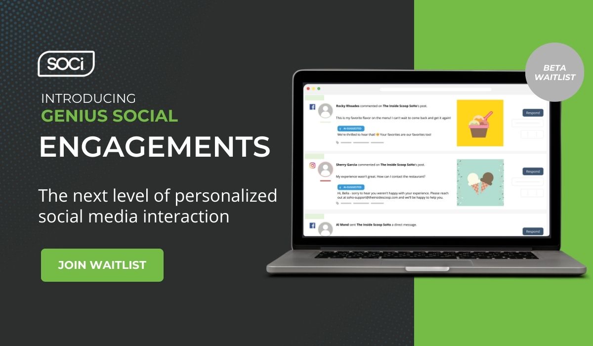 Introducing SOCi Genius Social | Engagements: Elevating Brand-Customer Interactions with AI-Powered Precision