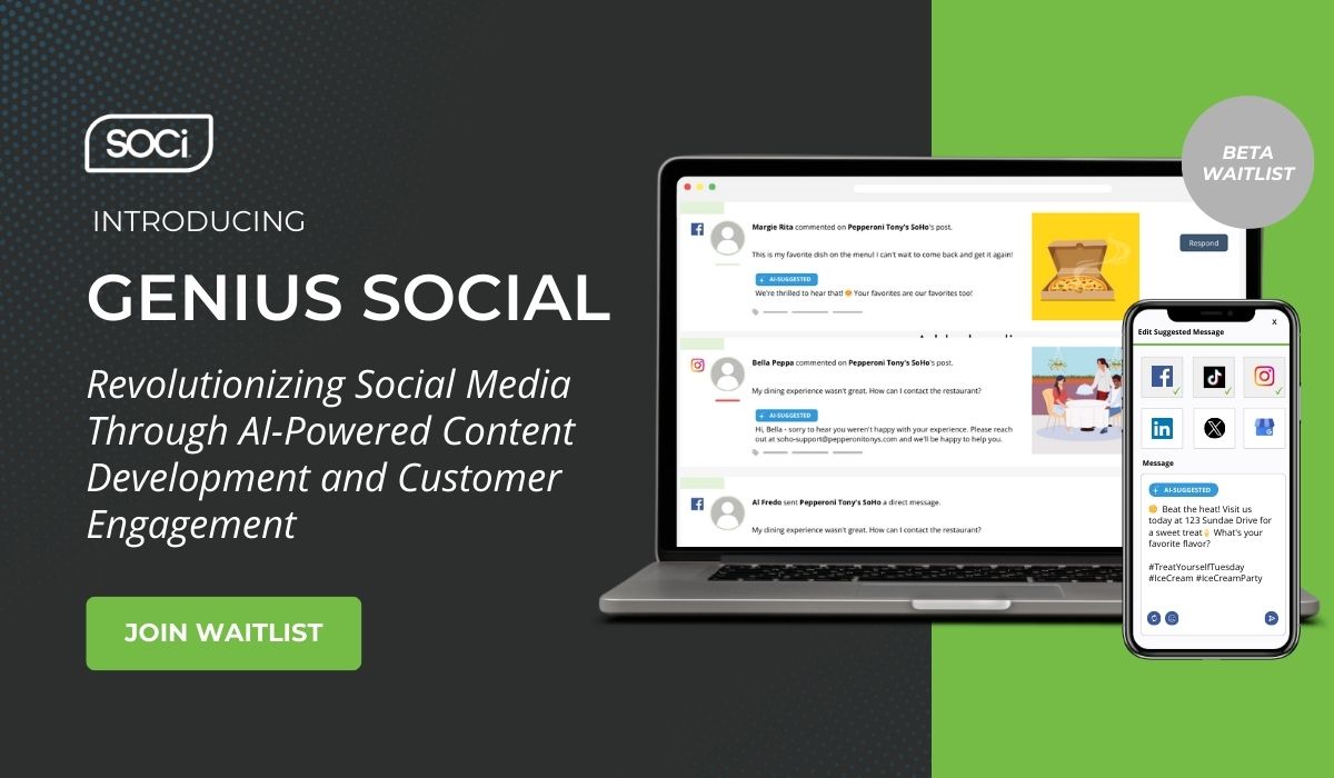 SOCi’s Genius Social Revolutionizes Social Media Through AI-Powered Content Development and Customer Engagement