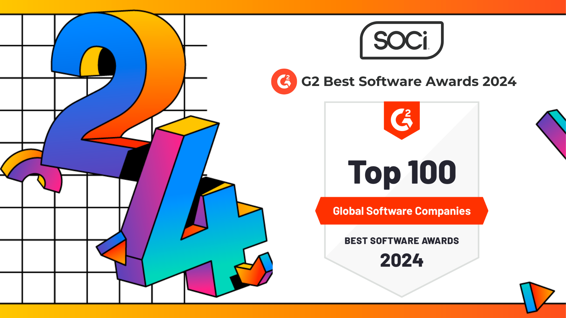 SOCi Earns Top Rankings on G2’s 2024 Best Software Awards